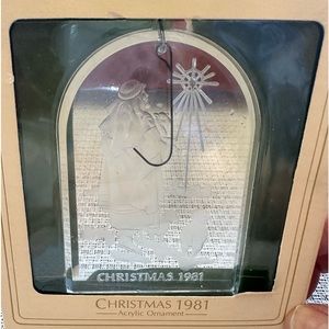 1981 Hallmark ornament
